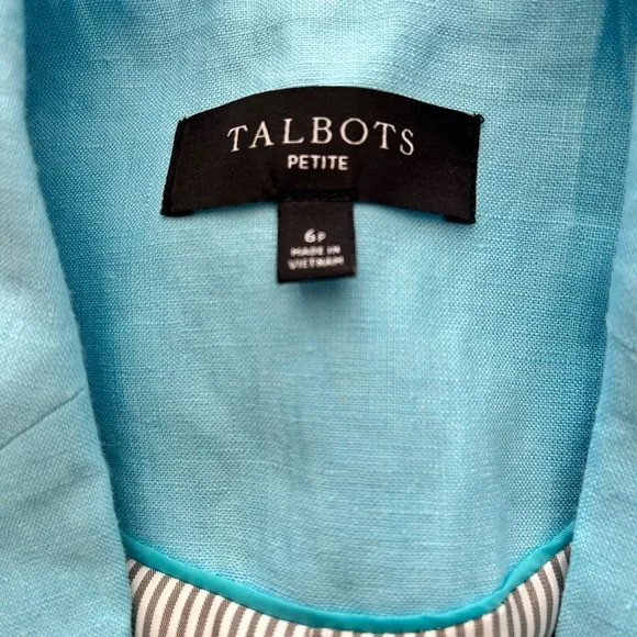 NWOT Classic linen blazer